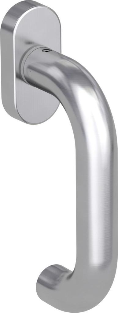 GRIFFWERK Fenstergriff ALESSIA PROF Edelstahl matt L/R 7x42mm