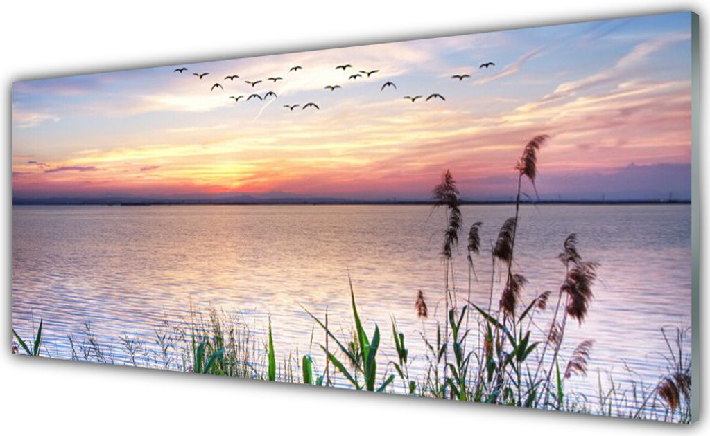 Küchenrückwand aus Glas 125x50cm Spritzschutz Meer Landschaft