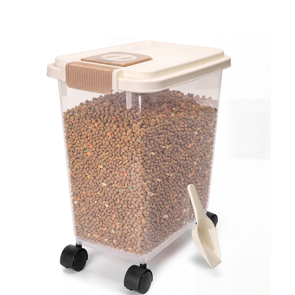 Nobleza 40L/15KG Futtertonne Luftdicht mit Deckel Produktbild 