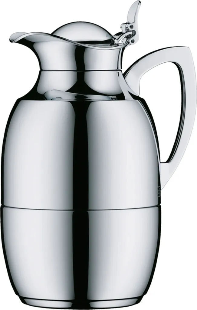 Alfi Juwel 1L Caraffa Termica Acciaio Inox Cromato | Eleganza Made in Germany