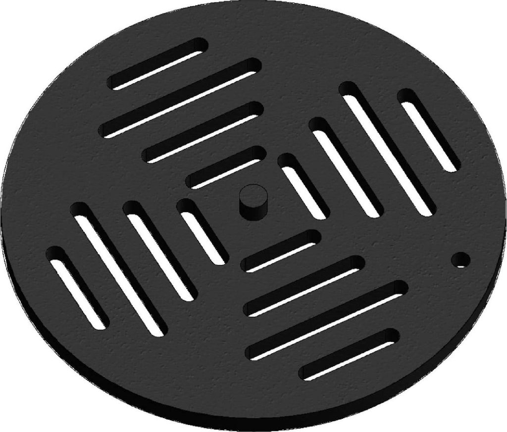 Kaminrost / Ascherost Ø 215x10mm passend für Hark **