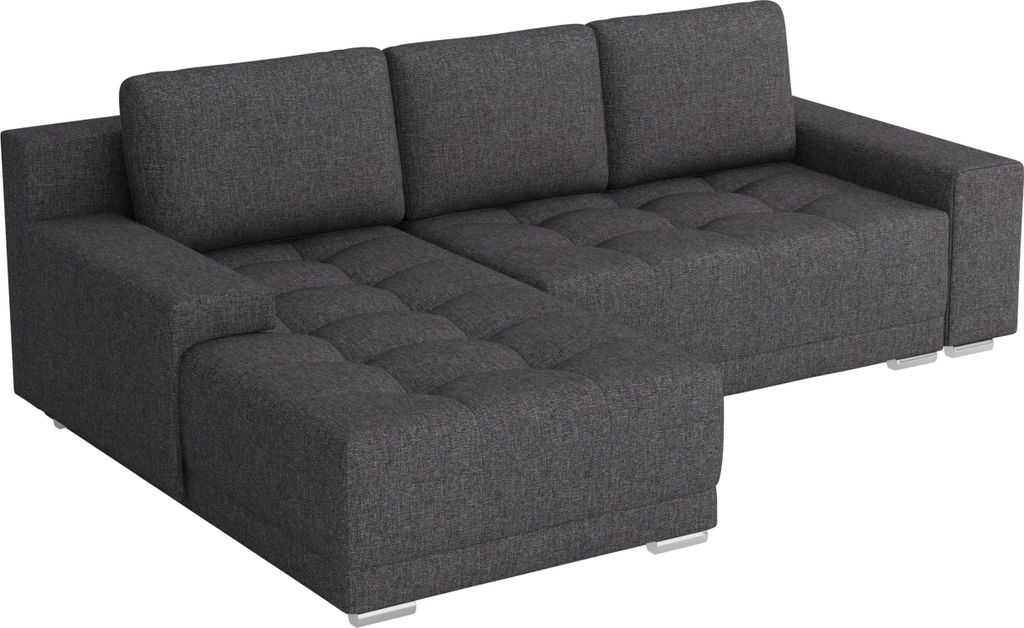 MEBLE LUX Ecksofa DAVID mit Schlaffunktion & Bettkasten – Produktbild 