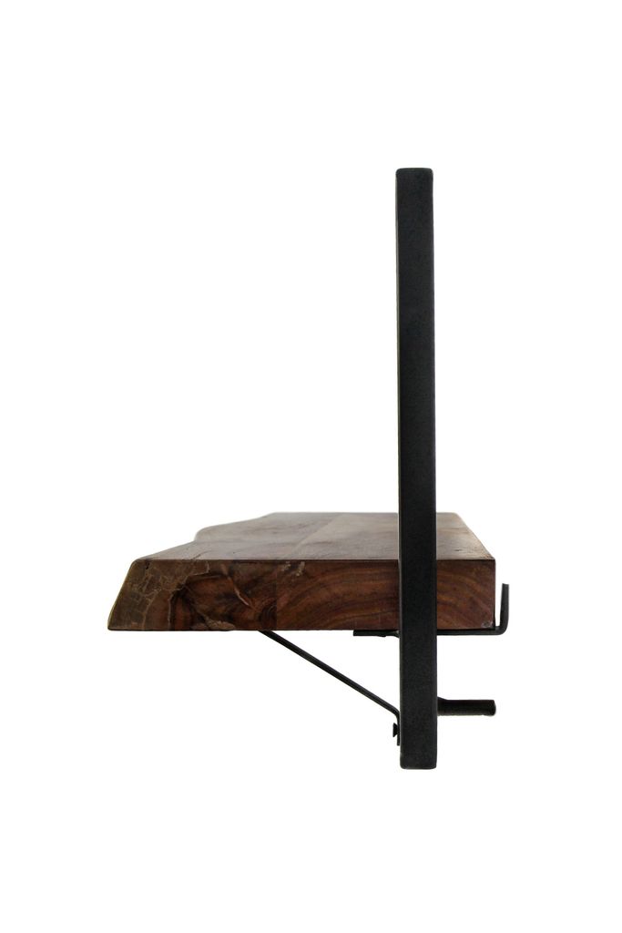 Wandboard Wandregal Regal Akazie Eisen 70x32