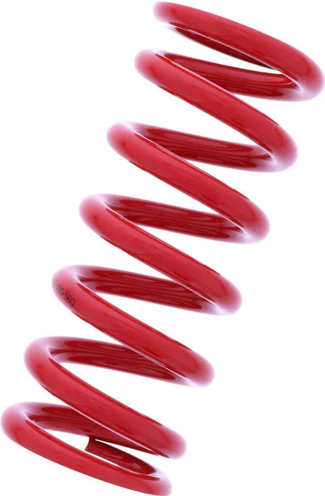 Ressort d'amortisseur YSS rouge 46-100-160 pour suspension moto haute performance