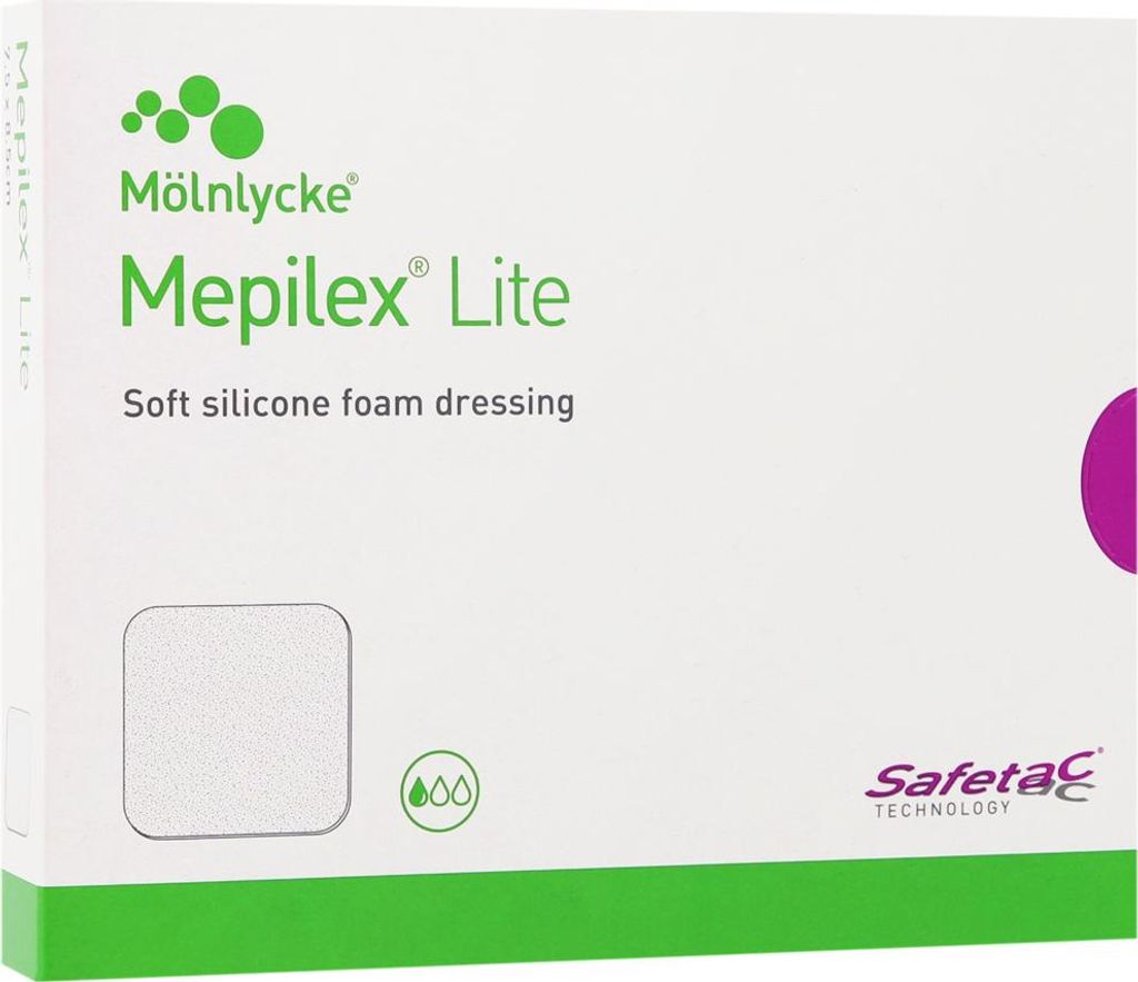 Mepilex Lite Schaumverband 20x50 cm steril 4 St