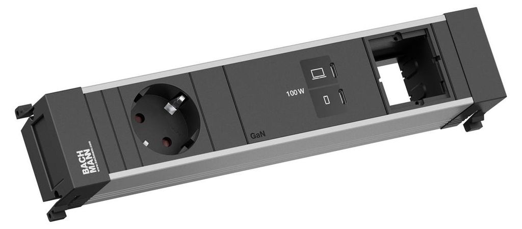 Bachmann Power Frame 1Xcee7/3, 1Xusb C/C 100W 1Xcm L=0,2M