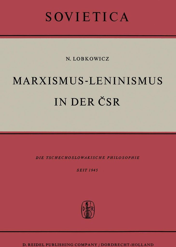 Marxismus-Leninismus in der ¿SR