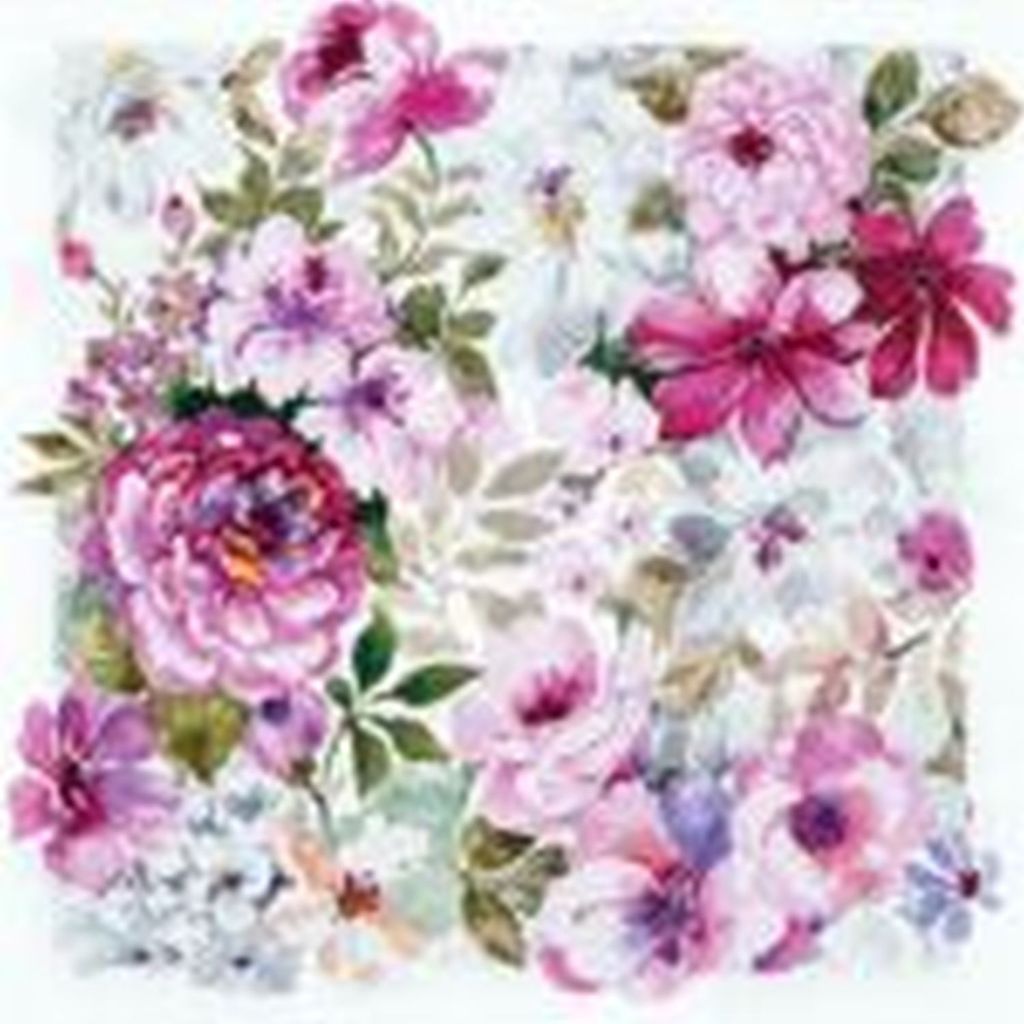 RP 20 Servietten Grand Flourishing - Herrliche Blütezeit 33x33cm