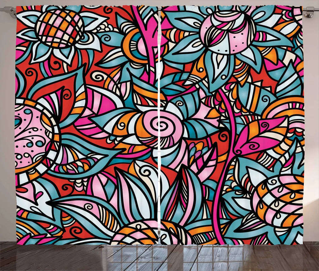 Tenda Urban Graffiti ABAKUHAUS 280x245 cm: Arredo Street Art per Camere