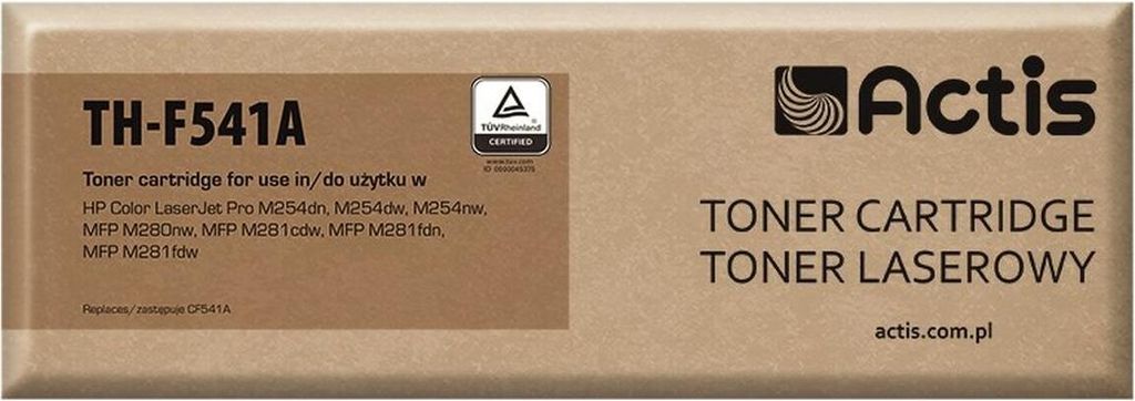 Actis TH-F541A toner (replacement for HP 203A HP203A CF541A; Standard; 1300 pages; cyan)