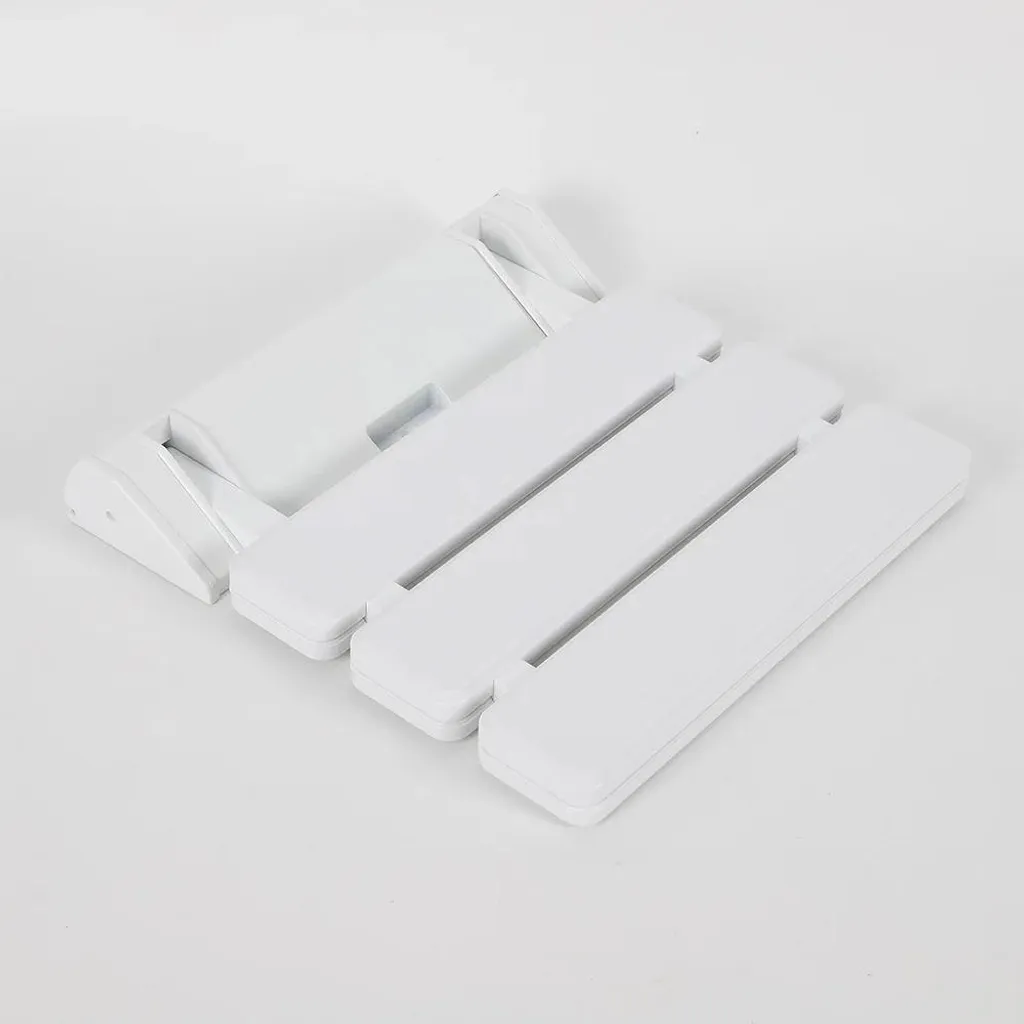 Chaise de bain pliante murale sans pieds - Siège douche PMR Alu 130kg