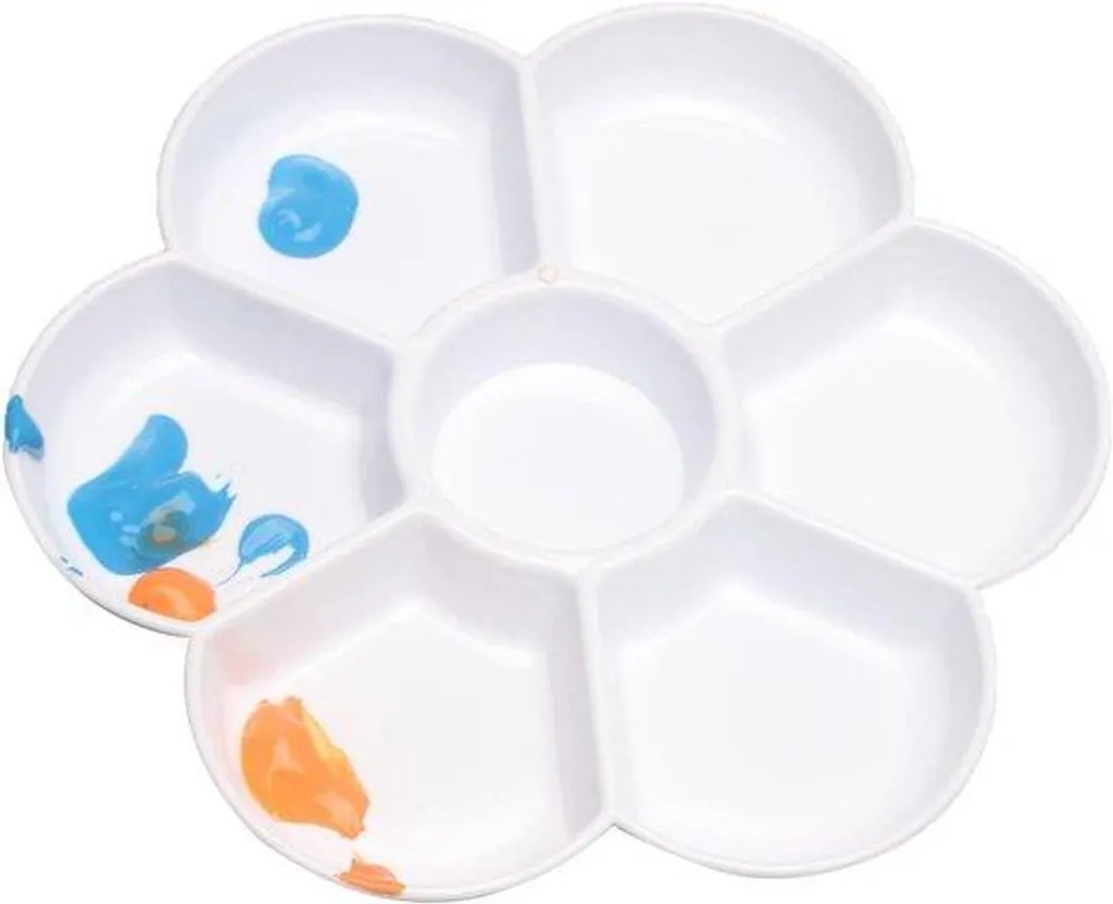 Palette plastique 7 niveaux empilable avec surface lisse anti-tache