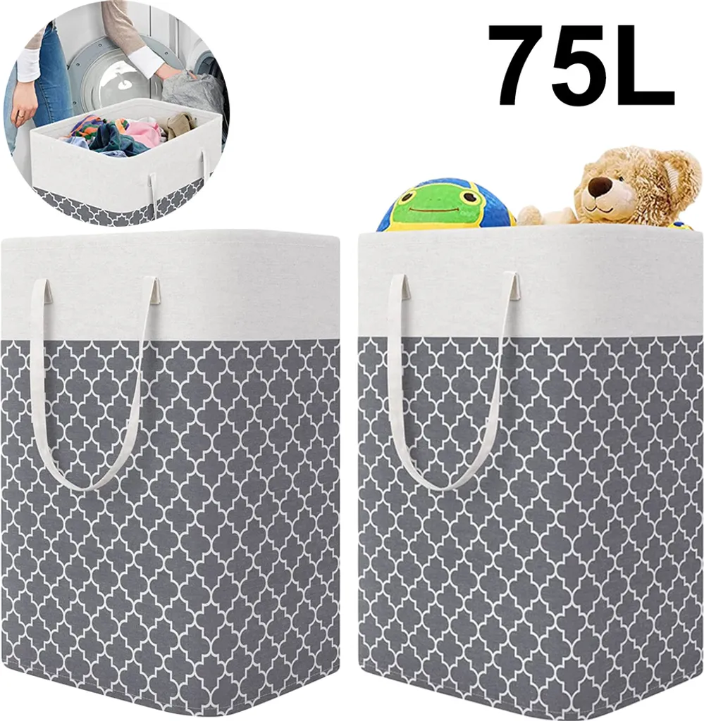 Panier à linge 75L anti-humidité : la solution pour ranger votre linge
