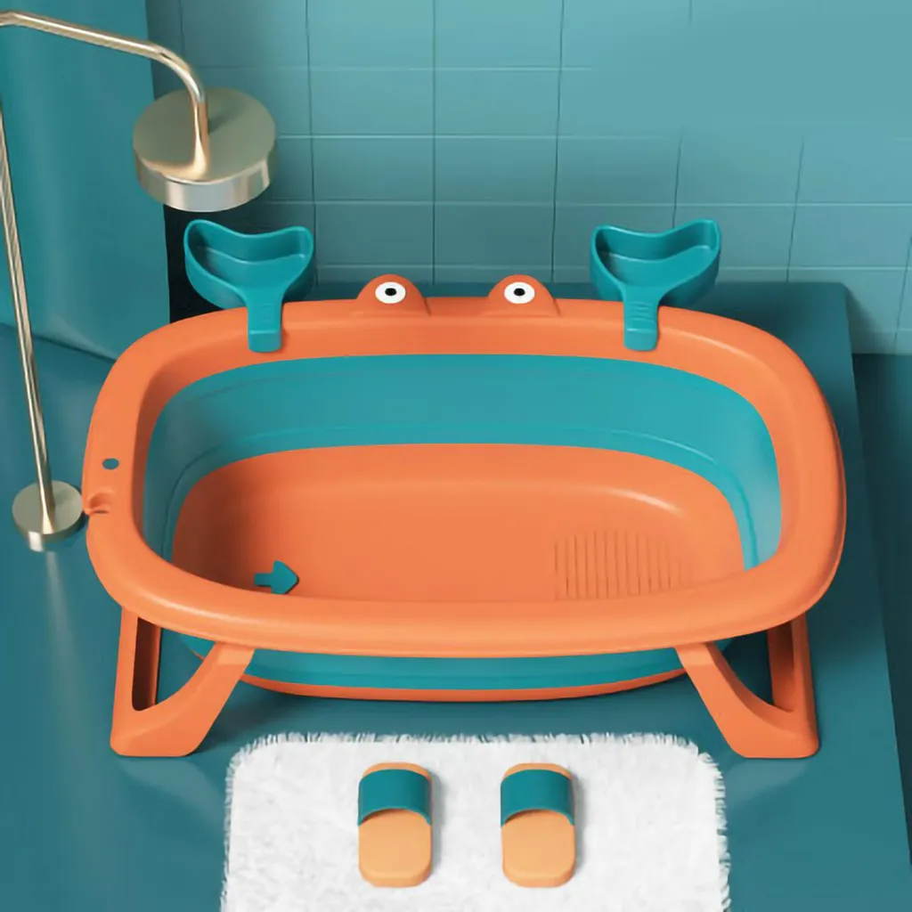 Baignoire nouveau-né pliable gain de place pour maison et appartement