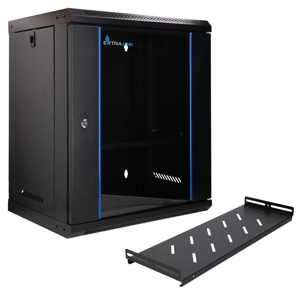 Extralink  19" Netzwerkschrank Serverschrank 12U 530x400mm Produktbild 
