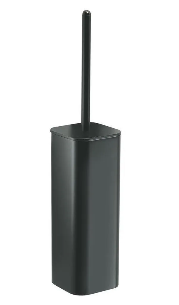 Sapho Flori 32330314 Brosse de toilette murale support noir mat