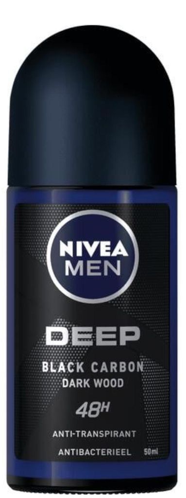 Nivea Deo Roll-on Men - Deep darkwood 50 ml Produktbild 