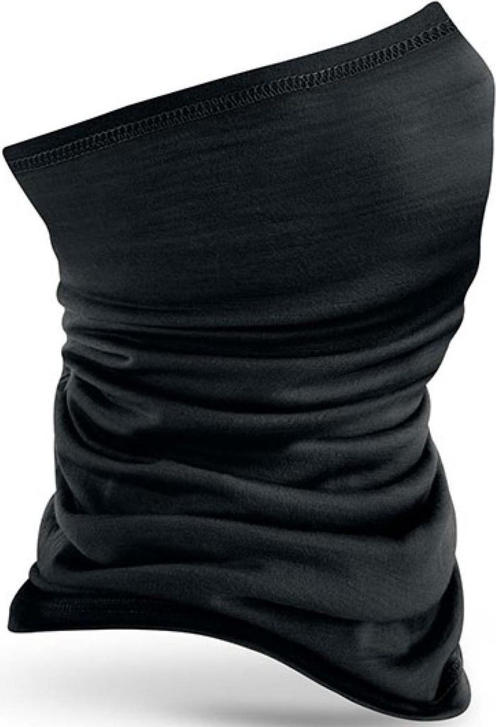 Beechfield B916 | Morf® Écharpe en Laine - Couleur : Noir - Image du produit 