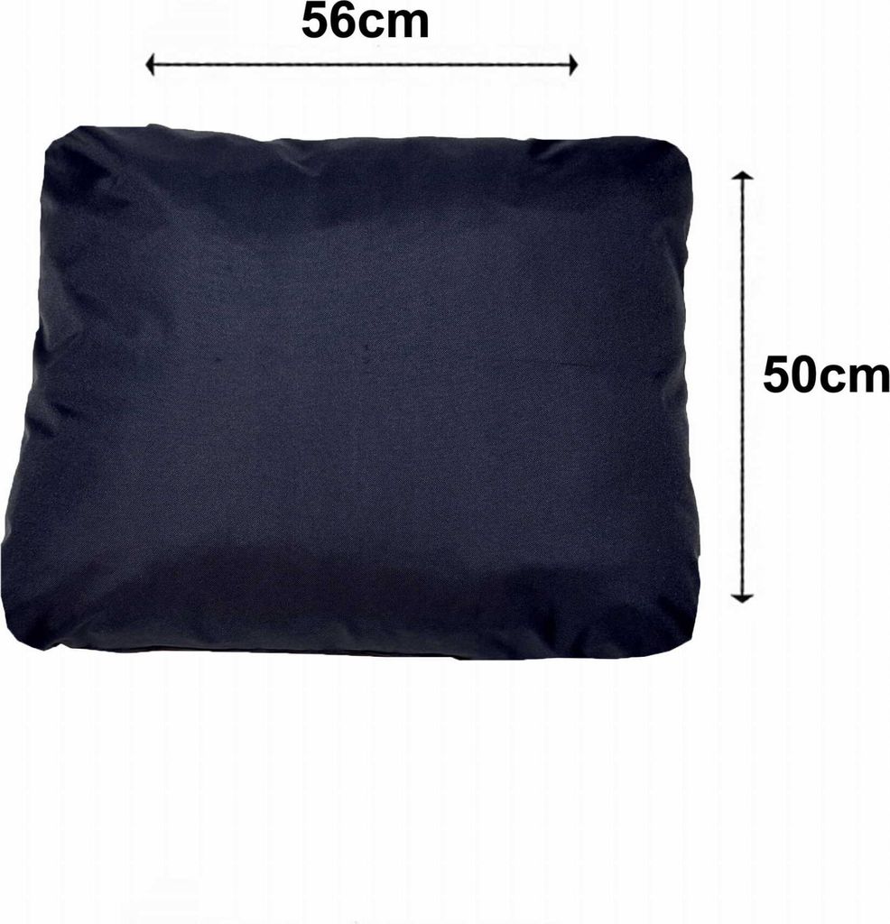 Bankkissen für 3 Personen Dunkelblau| Sitzkissen 150x60x50 Produktbild 6