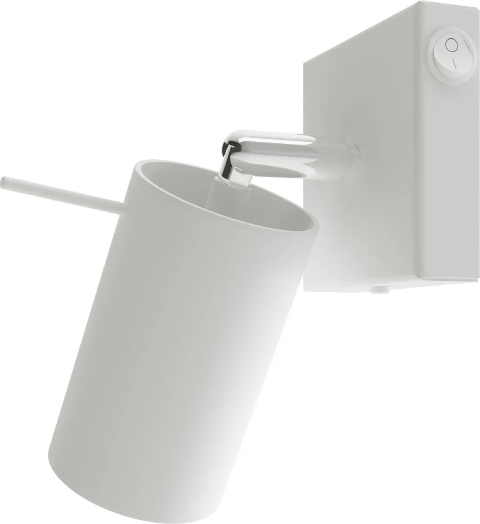 Applique murale Kinkiet MIRAX 1 Blanche LUMILO GU10 Design Moderne