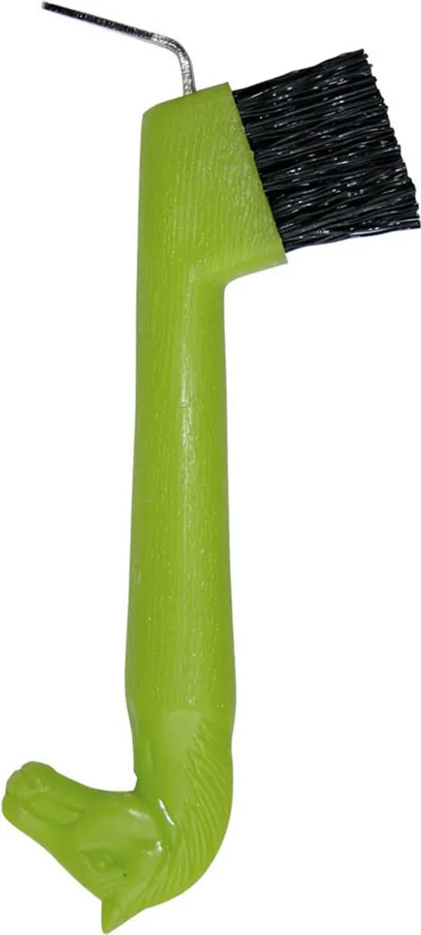 Harry's Horse Curapiedi/Spazzola Verde 10pz - Taglia Unica Equitazione