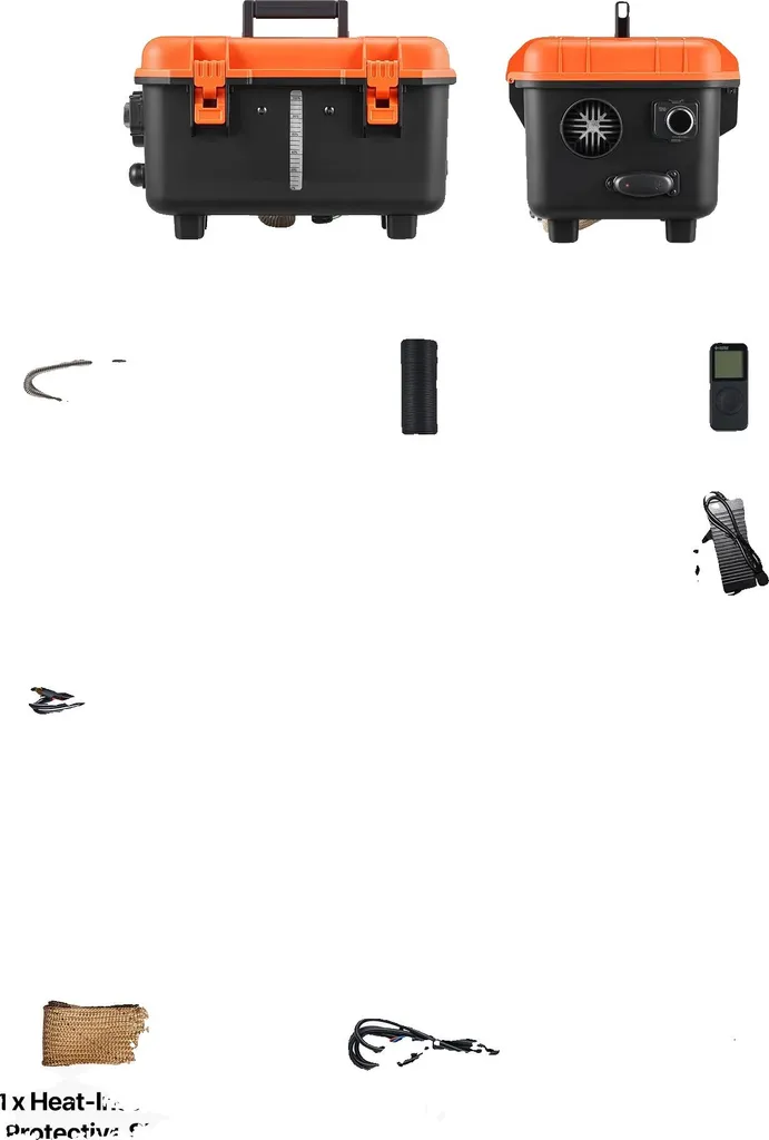 Réchauffeur de Diesel 8KW 12V Portable avec Télécommande de Contrôle