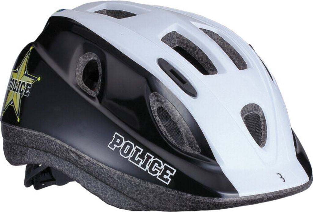 BBB Cycling Helme Boogy polizei M polizei - sicherer Kinder-Fahrradhelm in mo...