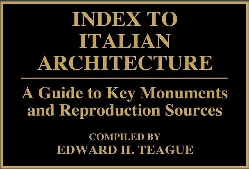 Index to Italian Architecture