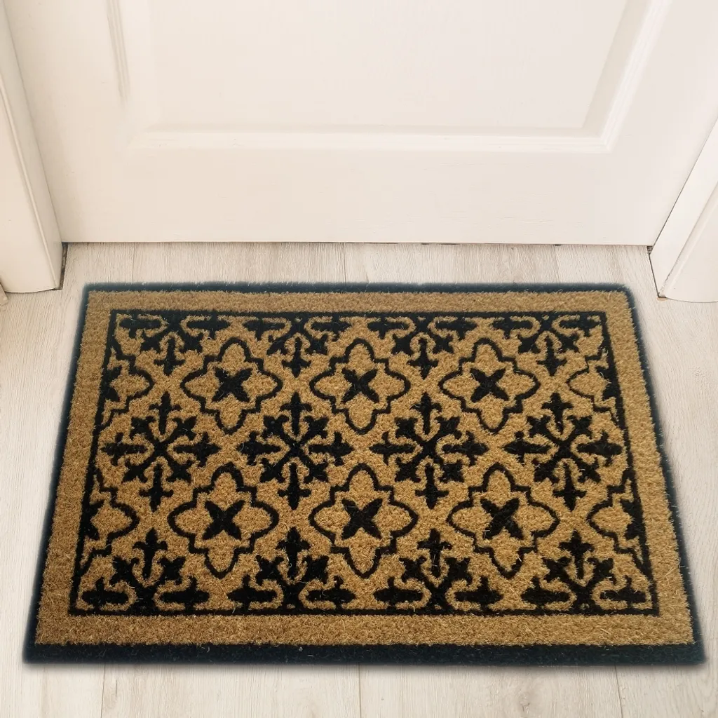 Paillasson robuste fibre de coco épaisse 45 x 75 cm qualité supérieure
