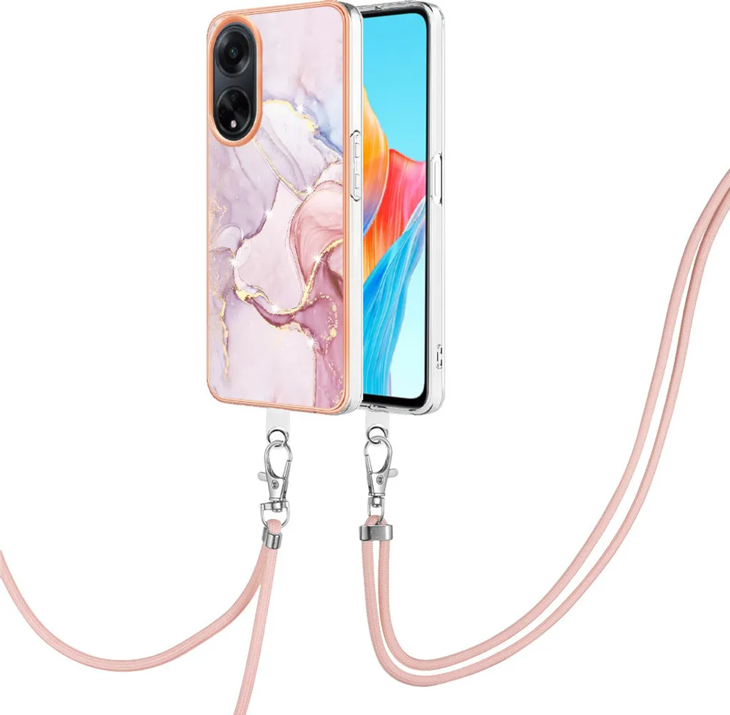 Custodia In Silicone Antishock Per Oppo A98 5G Design Frutta 01 Disegni