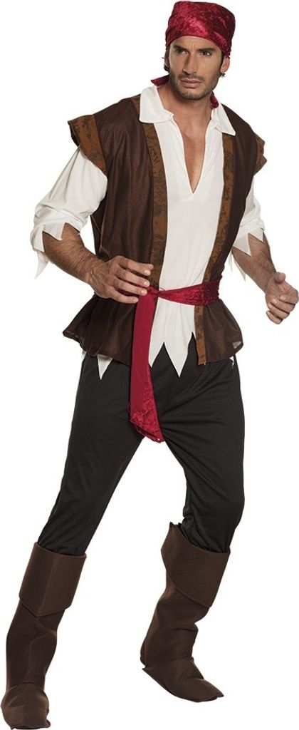 Pirat Thunder Freibeuter Karneval Fasching Kostüm 54/56