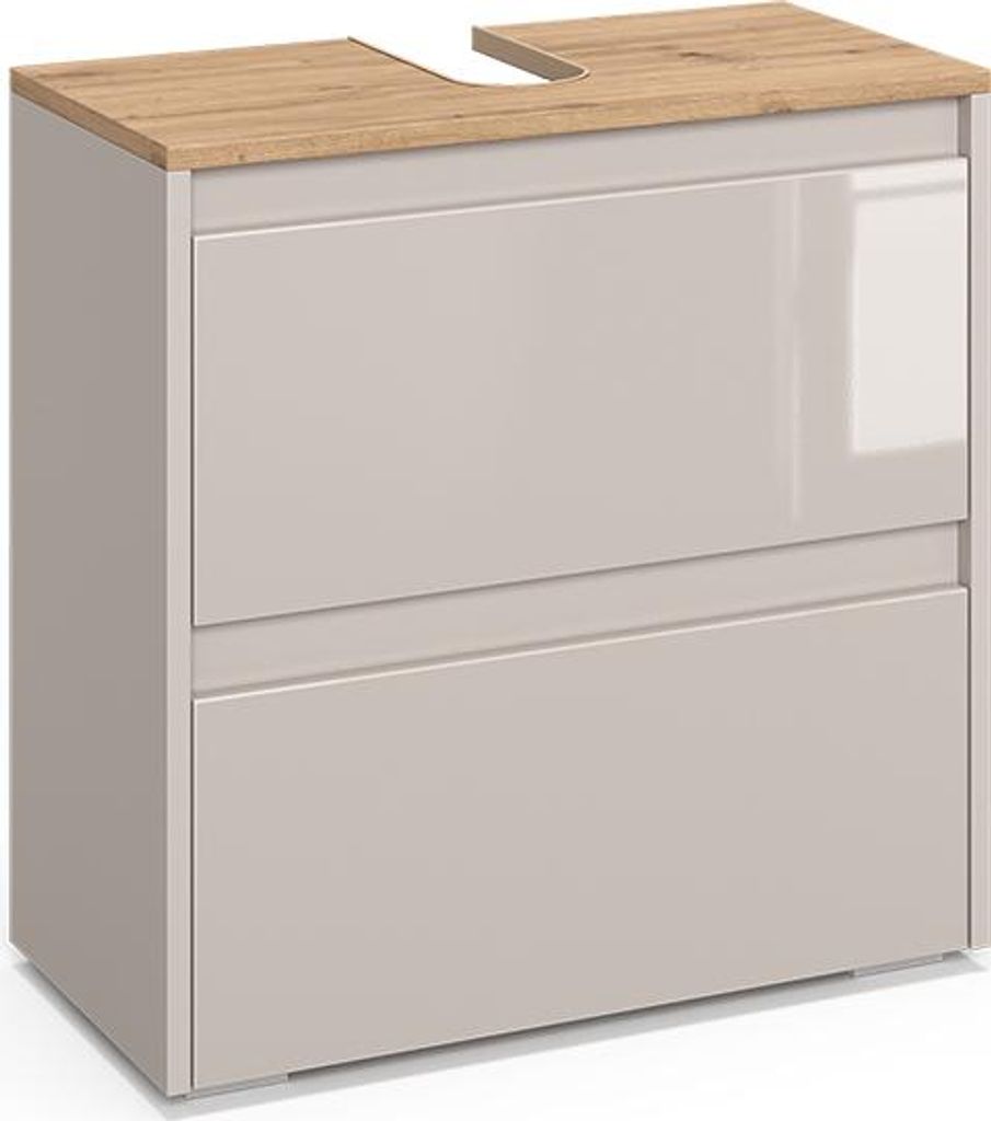 Waschbeckenunterschrank Vicco Majest Cashmere 60.1 x 62 cm Produktbild 
