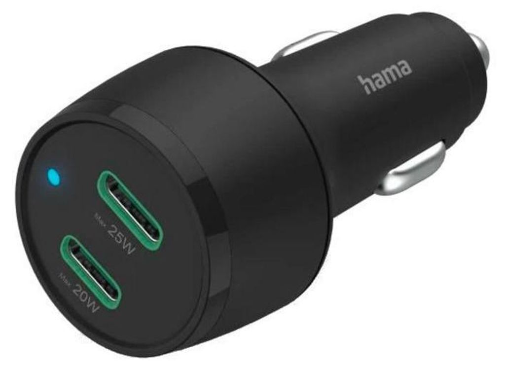 Hama 00201632, Auto, Zapaľovač, 12 V, Čierna Obrázok produktu 
