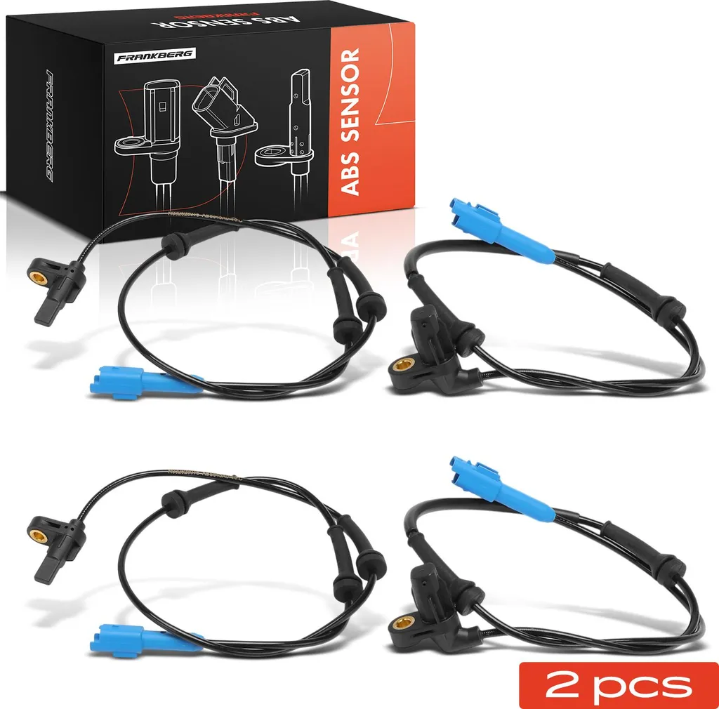 Capteurs ABS Haute Précision Avant Arrière Peugeot 206 2A/C 2E/K - 4 PCS