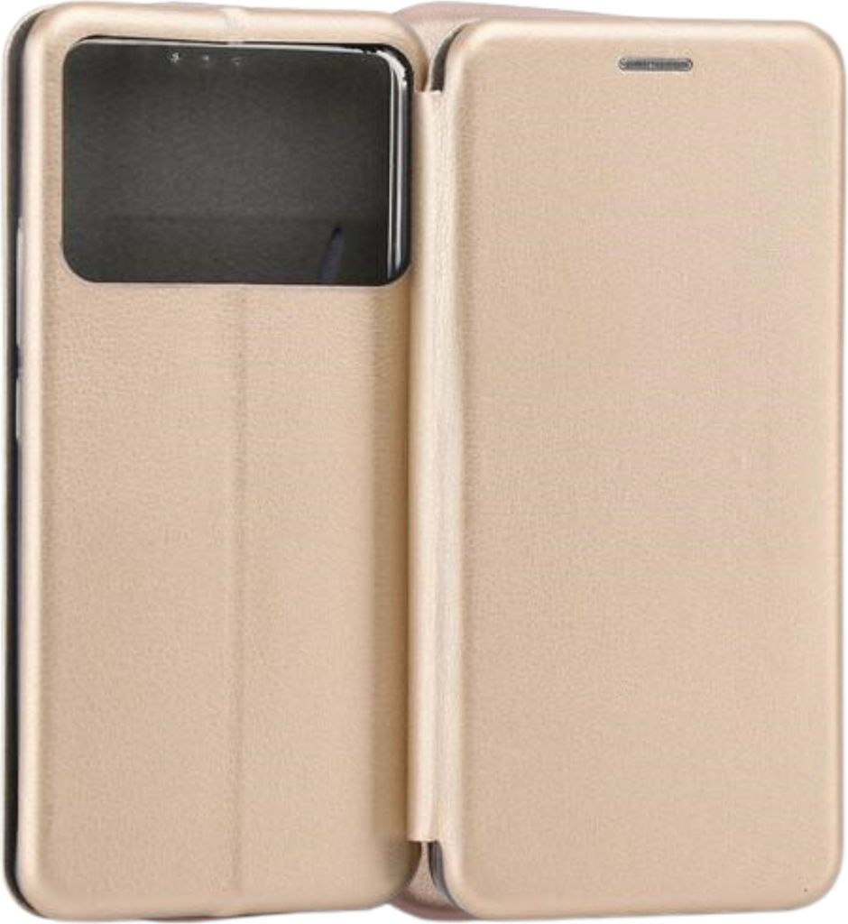 Beline Etui Book Magnetic Poco F6 Pro Złoty/Gold