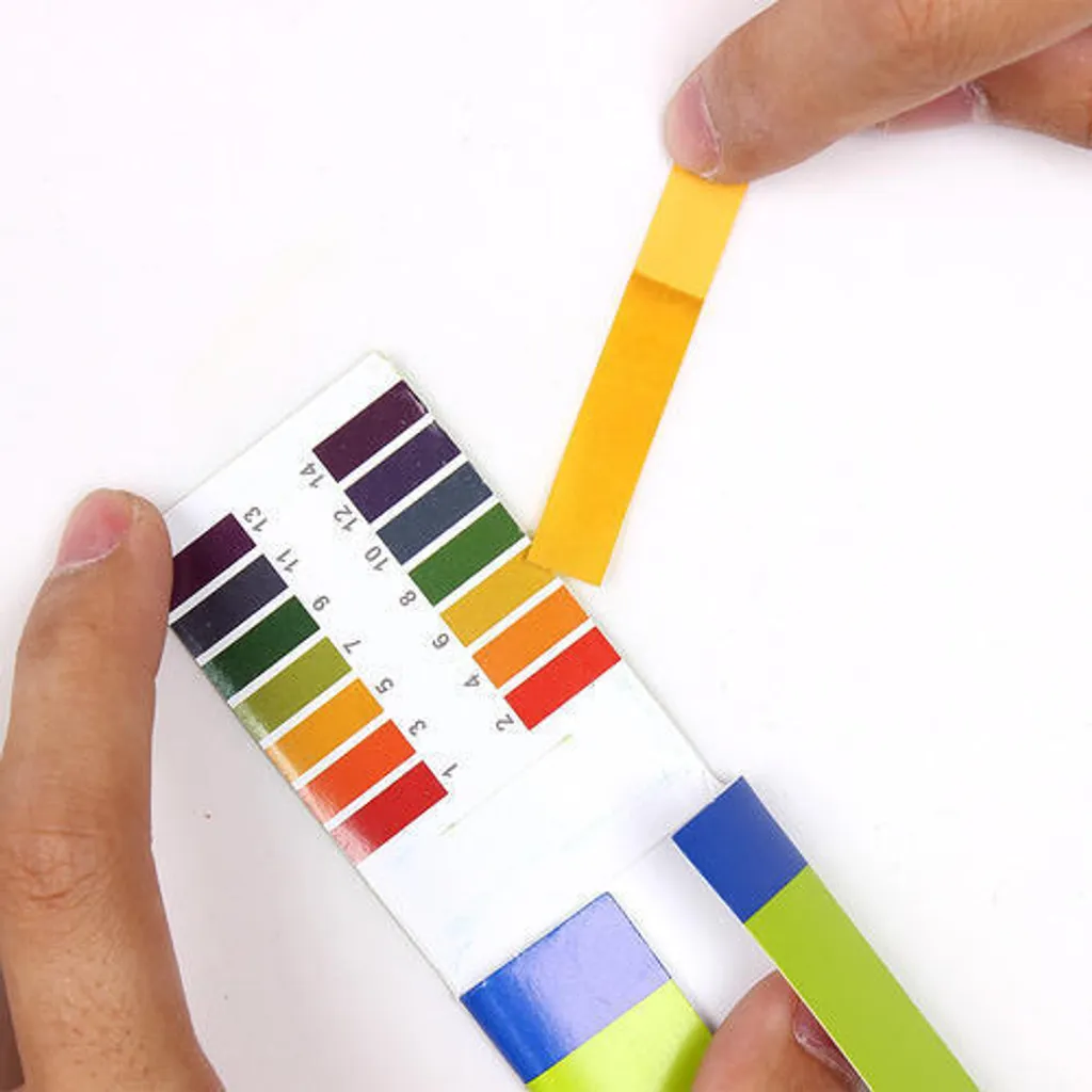 Bandelettes test pH 1-14 pour vérifier l'acidité de l'eau - Pack de 80 - 8