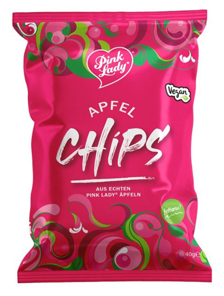 XOX Pink Lady chipsy jabłkowe suszone chipsy jabłkowe Zdjęcie produktu 