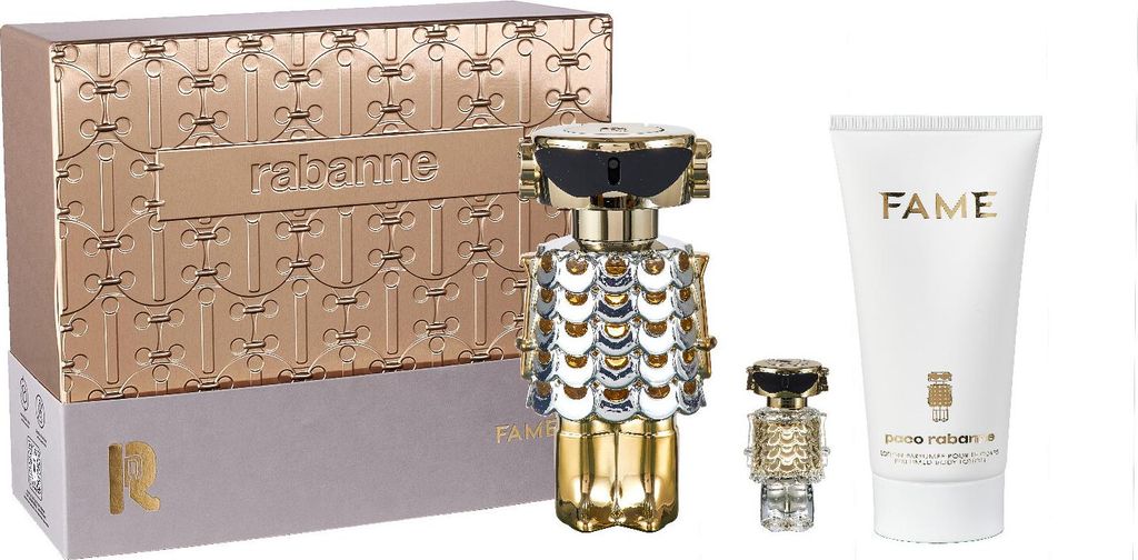 Paco Rabanne Fame Eau De Perfume Spray 80ml Set 3 Pieces