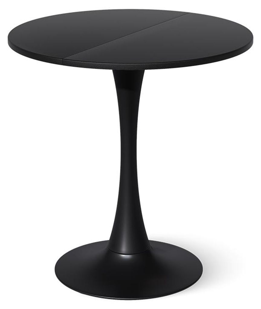 Esstisch Vicco Carl Schwarz 70 x 70 cm, Model 57357 Produktbild 