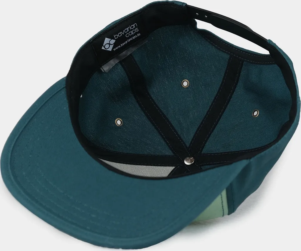 Cappello Trekking Bavarian Caps Snapback Verde - Resistente e Stiloso - 3