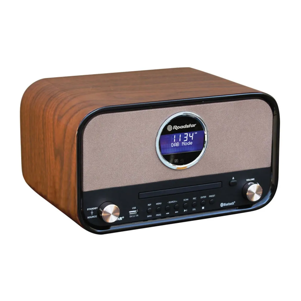 Radio de cuisine DAB+ Bluetooth Roadstar HRA1782DBTBK pour la maison