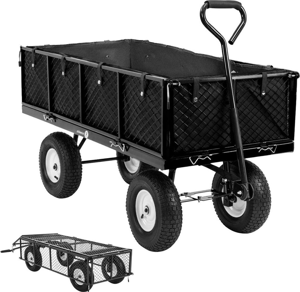 Miweba Bollerwagen | Transportwagen - Handwagen - Produktbild  KI-generiertes Bild