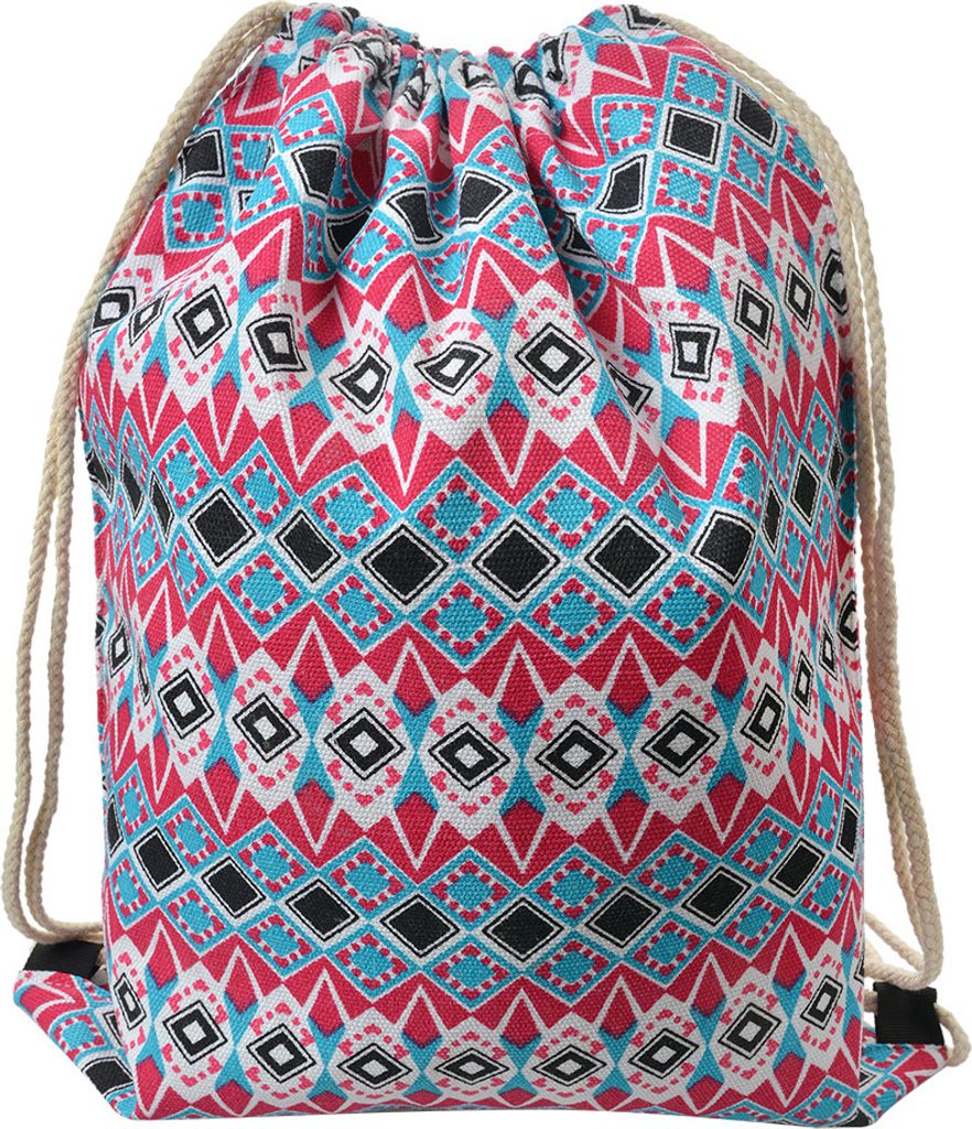 Clayre & Eef Rucksack 34x43 cm Blau Synthetisch