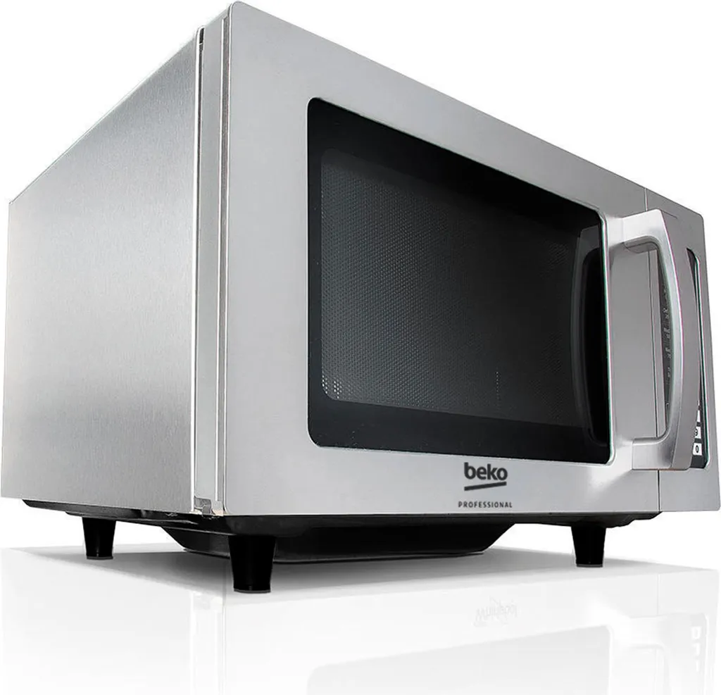 Beko PRO 25IXBP Micro-ondes 25L Inox avec Bouton X2 et 5 Niveaux