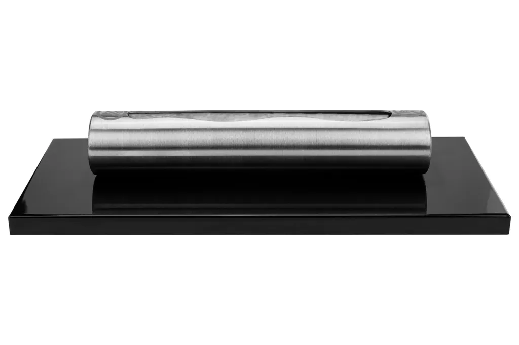 Piantana BIOKRB STAINLESS Nero: Design Contemporaneo per Biocamino da Terra
