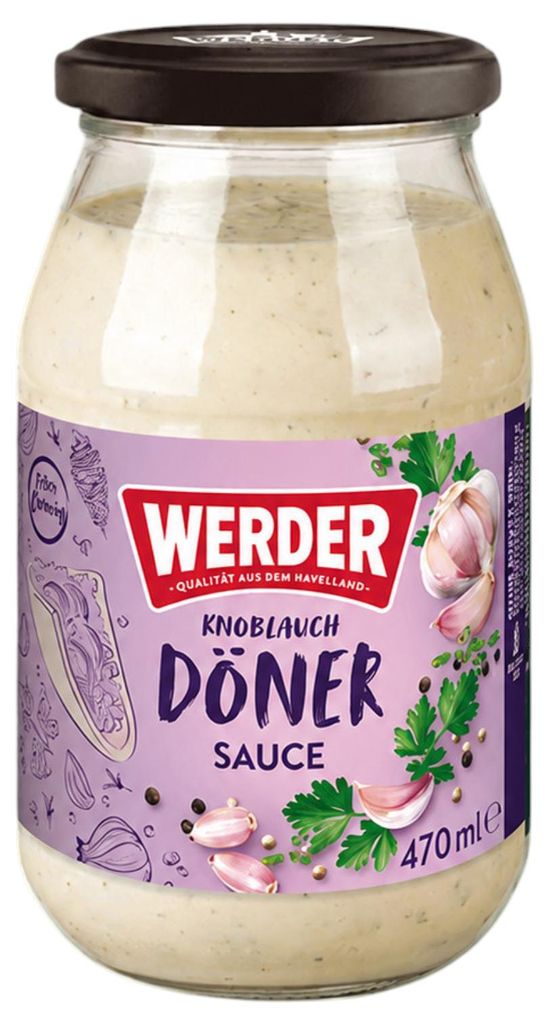 Werder Döner Sauce Knoblauch – cremig-würzige Produktbild 