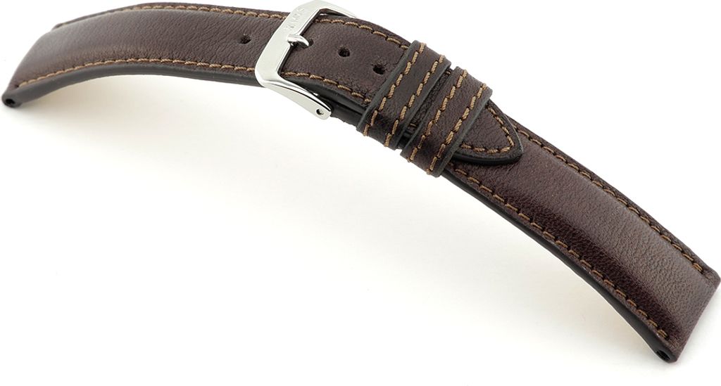 Happel Lederband Sherwood 22 mm mokka BIO Produktbild 