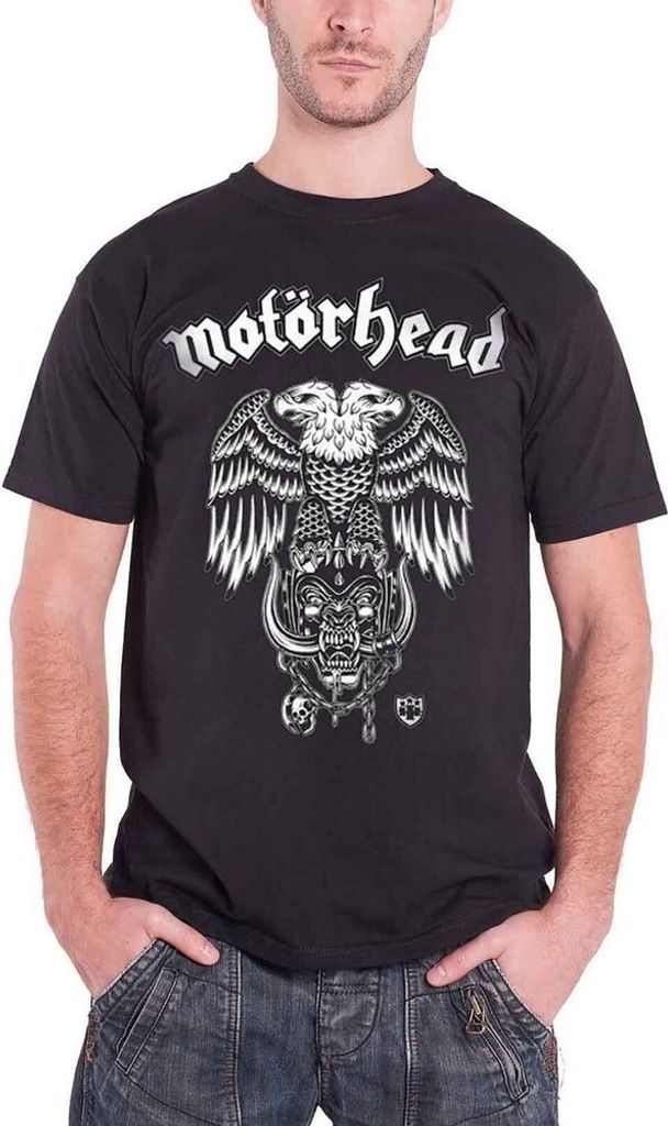 Motorhead - "Hiro Double Eagle" T-Shirt für Herren/Damen Uni RO1808 (S) (Schwarz)