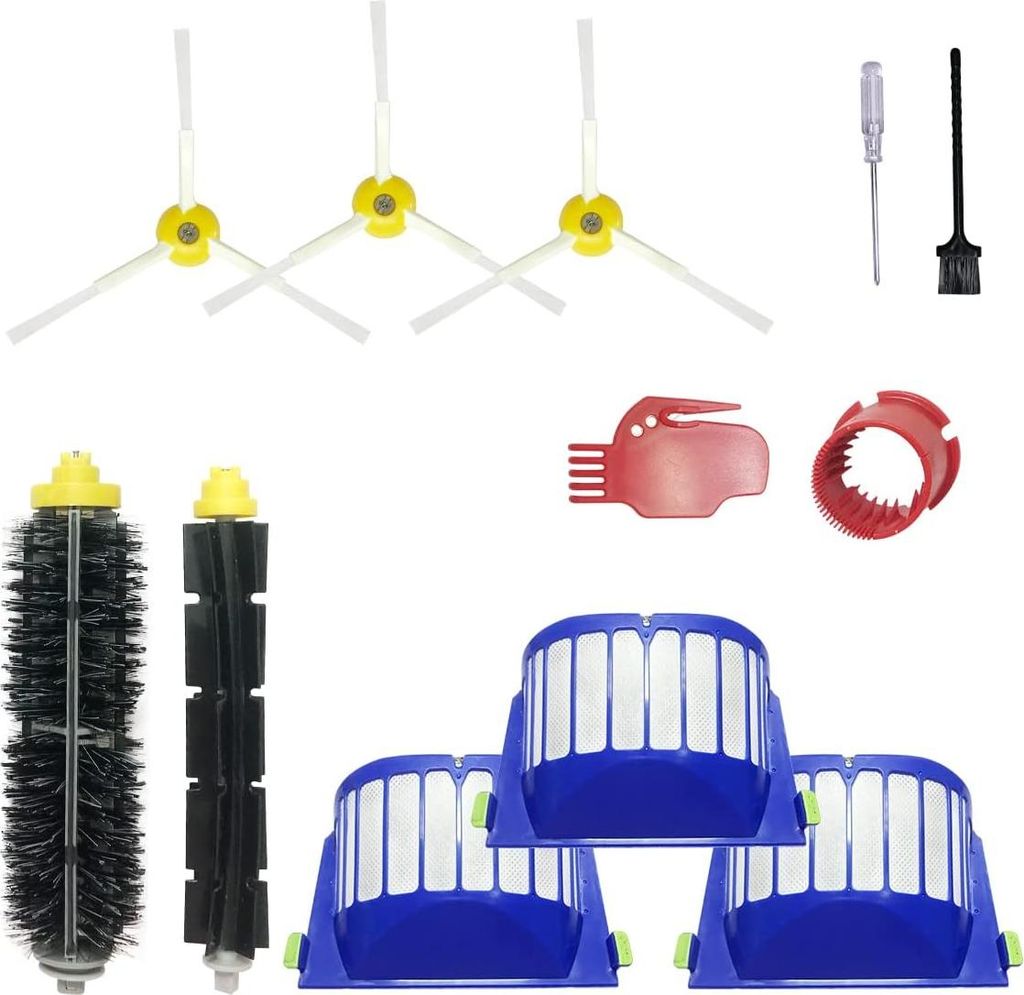 Rumba Ersatzteile Zubehör für iRobot Roomba Zubehör 600 500 Serie 675 677 692 671 694 691 614 615 635 676 670 595 585 564 552 595 585 Teile Stau...
