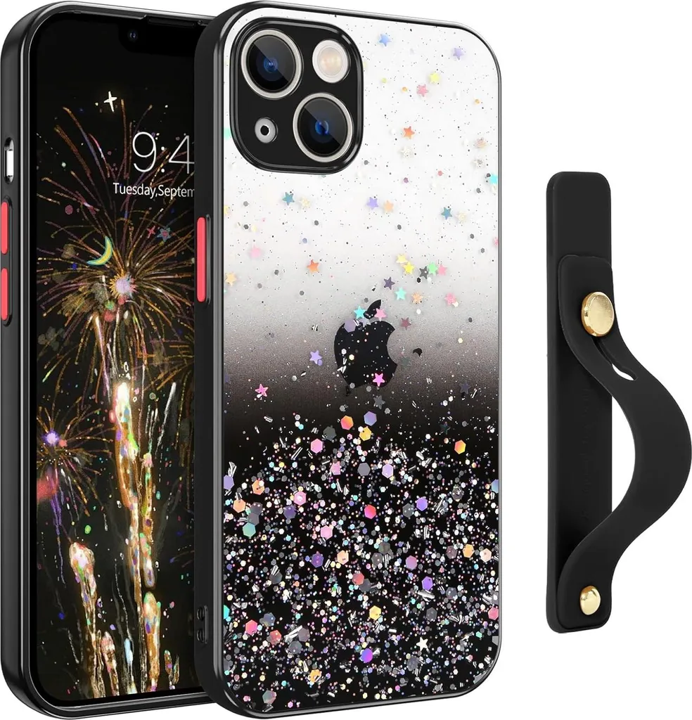 Housse Souple iPhone 13 Silicone Pailleté - Protection A2482 A2631
